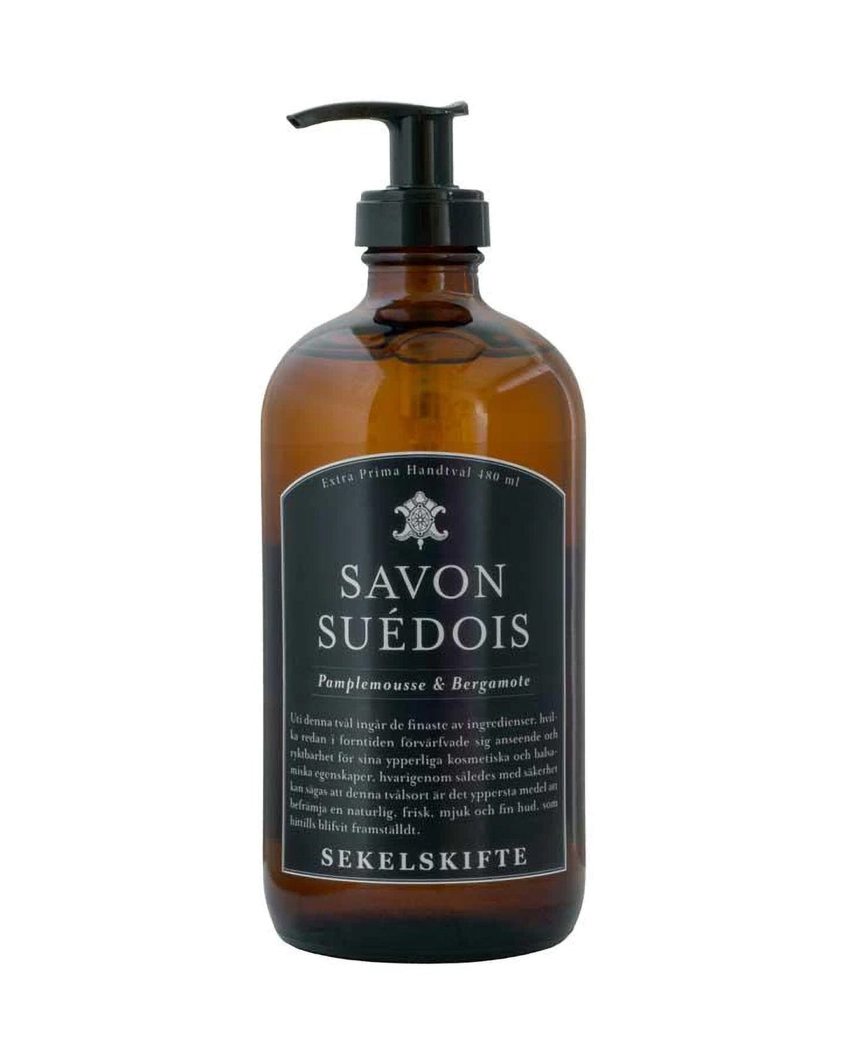 Tvål - Savon Suédois 480 ml - Pamplemousse & Bergamote