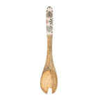 Mango Wood Spoon & Fork Set with Meze Enamel