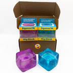 Oversized Gel Stress Cube – Squishy Sensory Fidget Toy