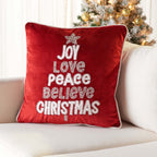 Safavieh Peace And Joy Pillow , HOL4008