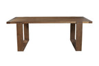 Ayala 7 Pc Dining Set by Alpine Furniture - Antique Cappuccino